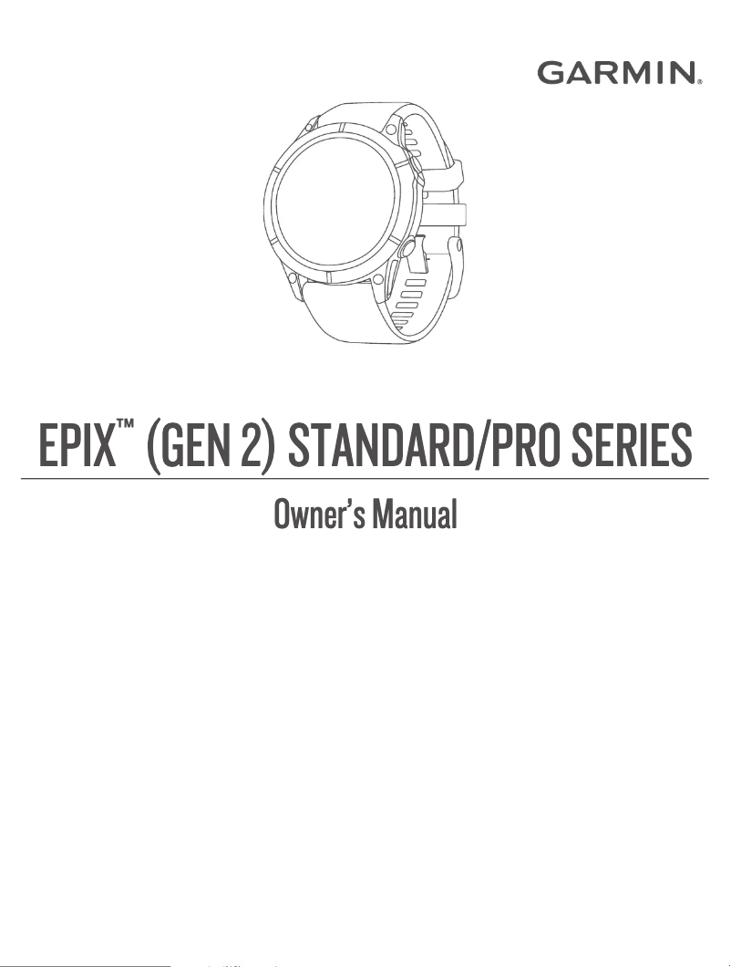 Página nº 1 - Manual de usuario Garmin epix