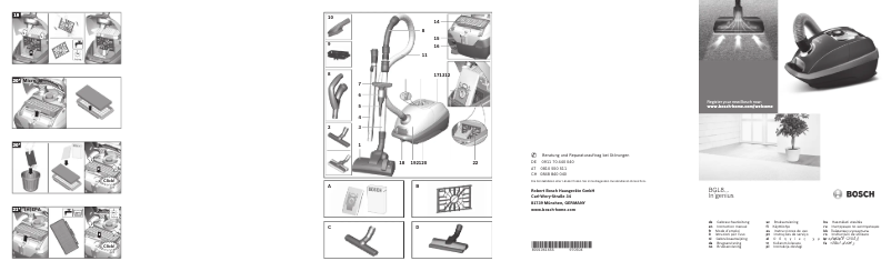 Imagen de la primera página del manual del dispositivo BGL8PRO4