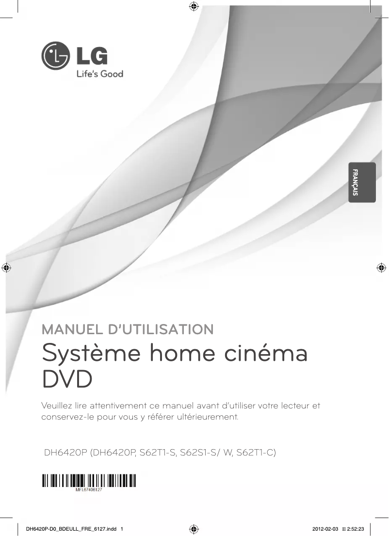 Imagen de la primera página del manual del dispositivo DH6420P