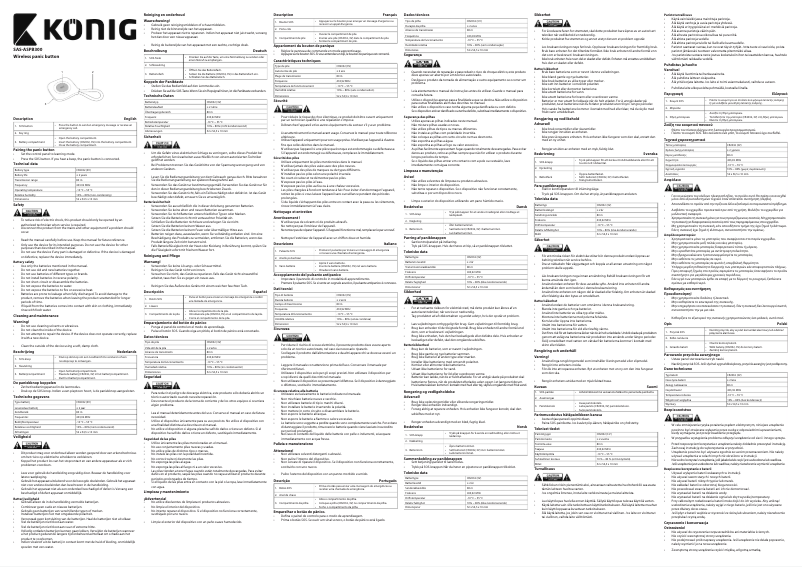 Página nº 1 - Manual de usuario Konig SAS-ASPB300
