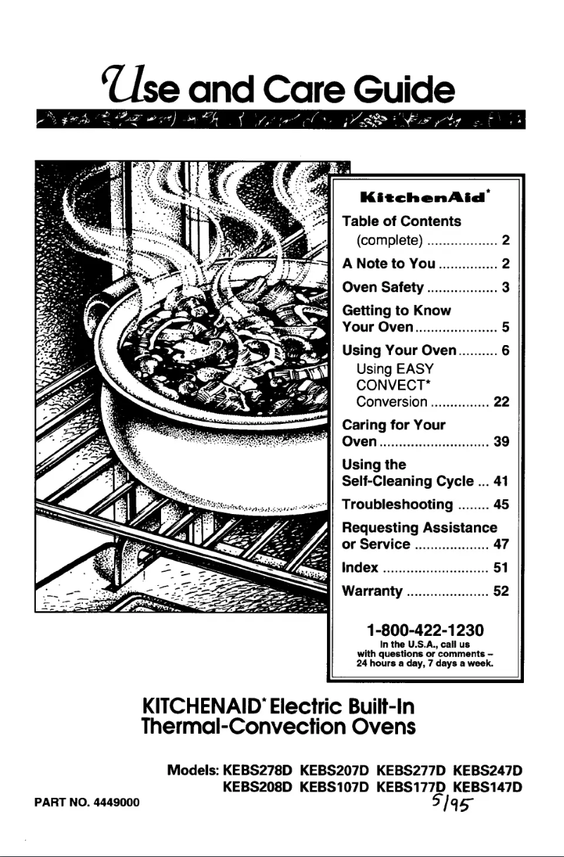 Imagen de la primera página del manual del dispositivo KEBS107DBL4