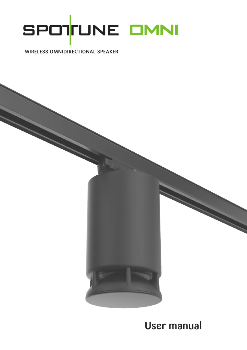 Página 1 del manual Manual de usuario Monacor OMNI-TRACK/WS