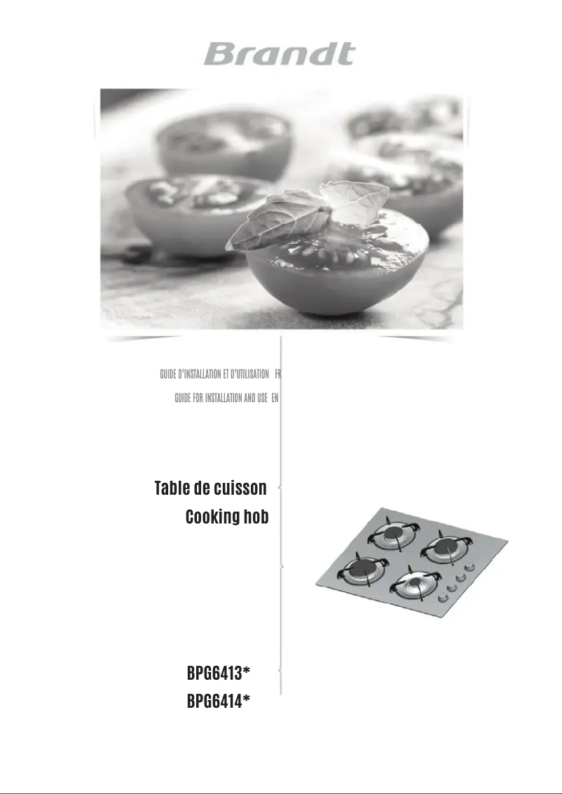 Imagen de la primera página del manual del dispositivo BPG6413W