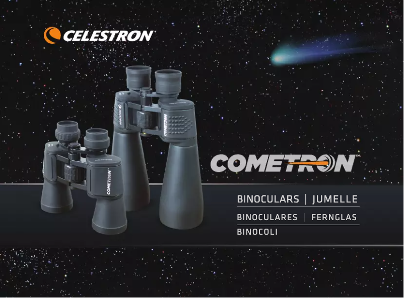 Página 1 del manual Manual de usuario Celestron Cometron 12x70