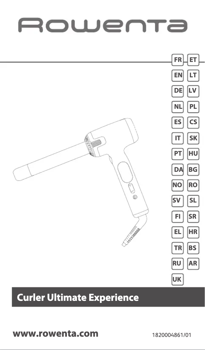 Página nº 1 - Manual de usuario Rowenta Ultimate Experience Air Care CF4310
