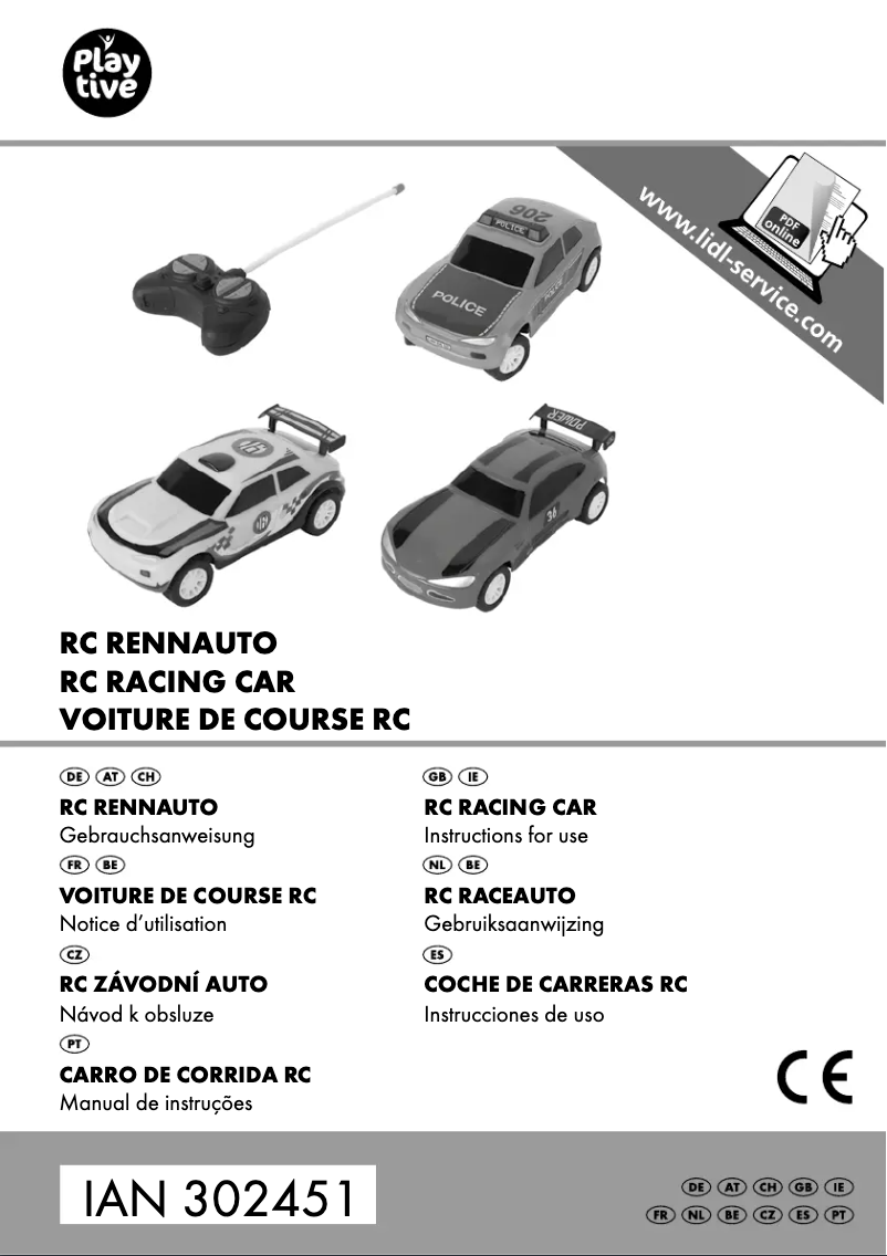 Página 1 del manual Manual de usuario Playtive IAN 302451