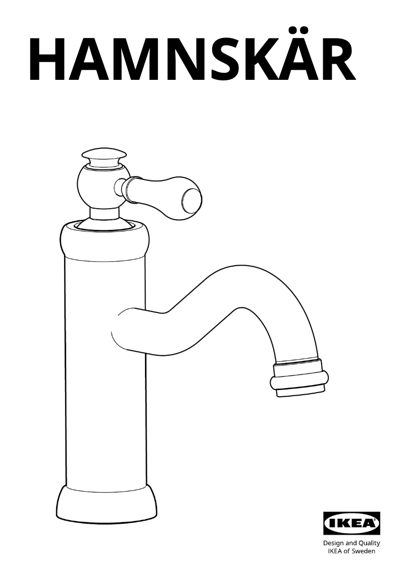 Página 1 del manual Manual de usuario Ikea HAMNSKÄR 104.889.48