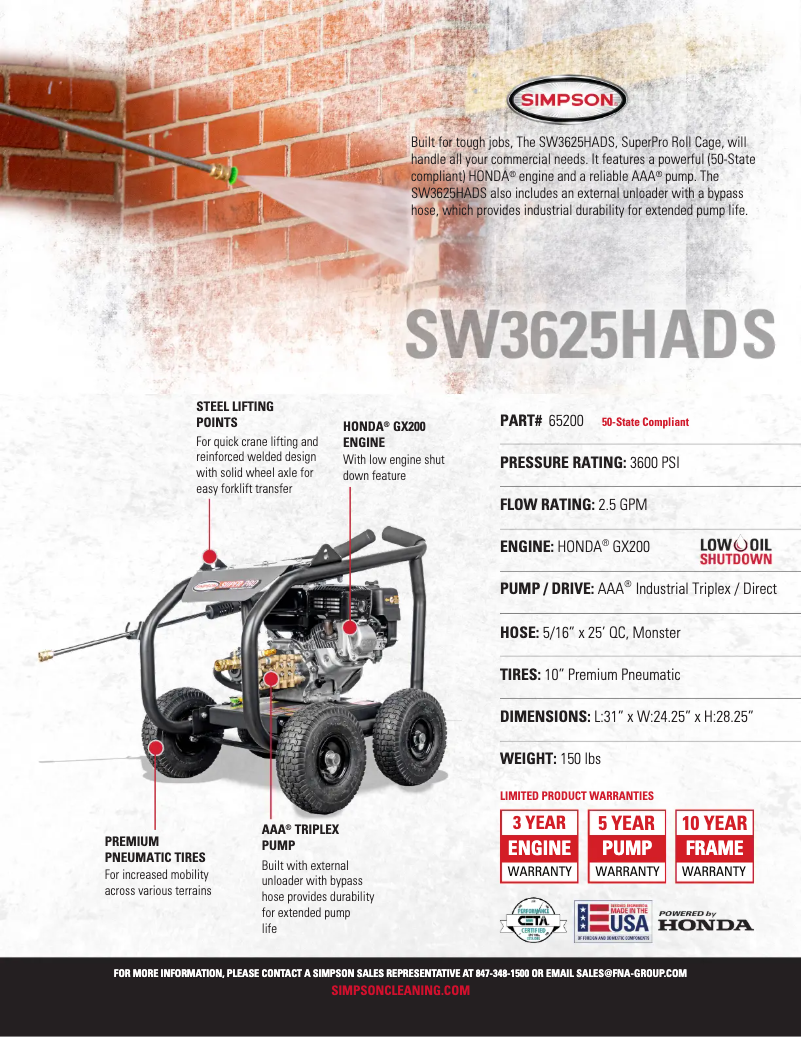 Imagen de la primera página del manual del dispositivo SuperPro SW3625HADS-S