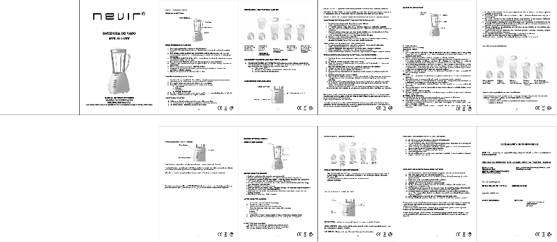 Imagen de la primera página del manual del dispositivo NVR-8114 BV