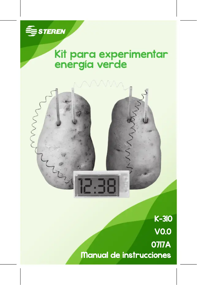 Imagen de la primera página del manual del dispositivo K-310