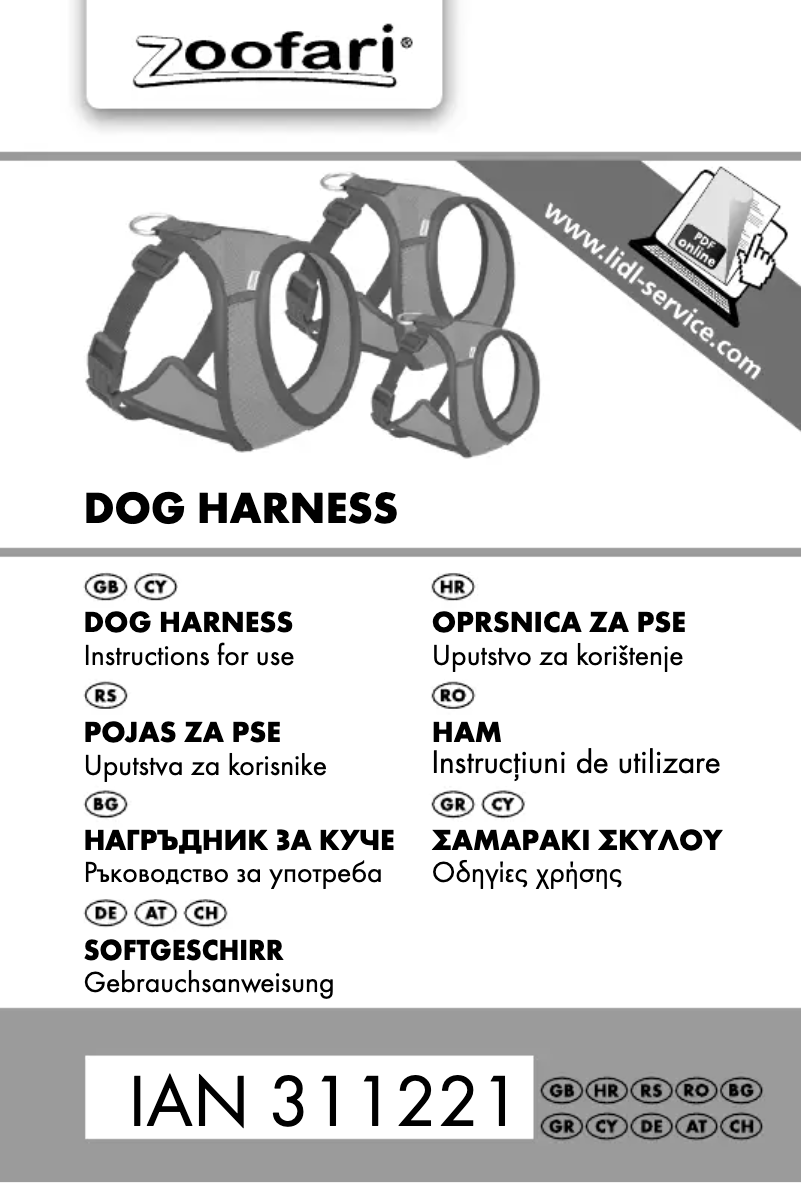 Página nº 1 - Manual de usuario Zoofari IAN 311221