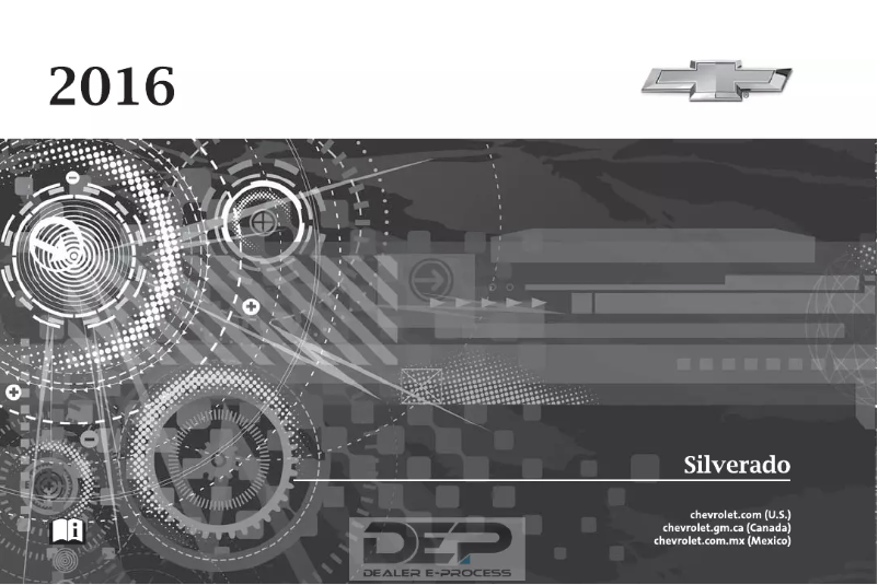 Imagen de la primera página del manual del dispositivo Silverado 1500 (2016)