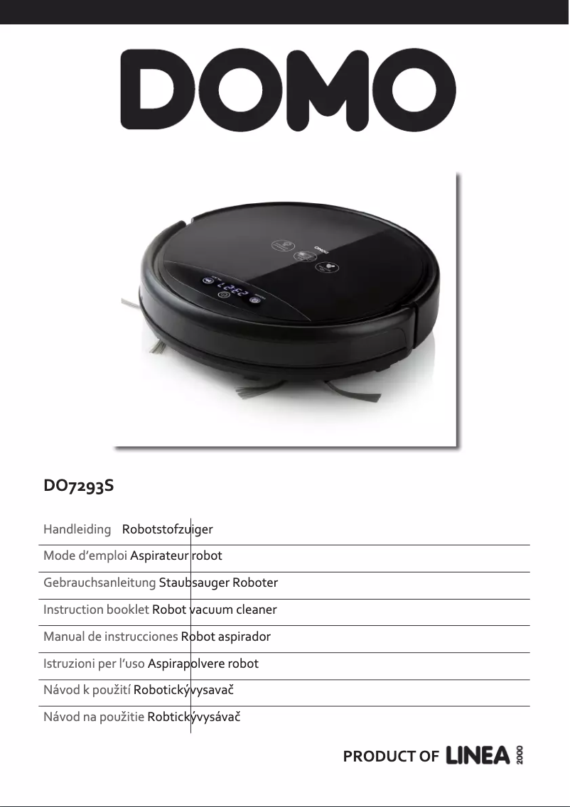 Imagen de la primera página del manual del dispositivo DO7293S