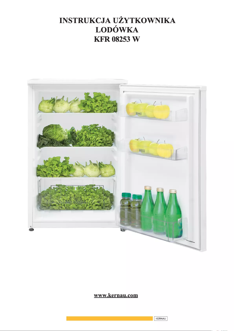 Imagen de la primera página del manual del dispositivo KFR 08251 W