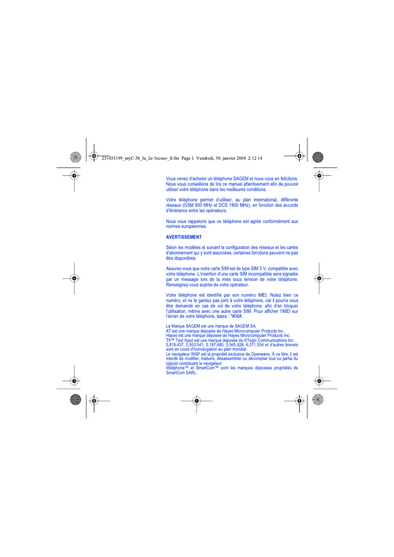 Imagen de la primera página del manual del dispositivo myC-3b