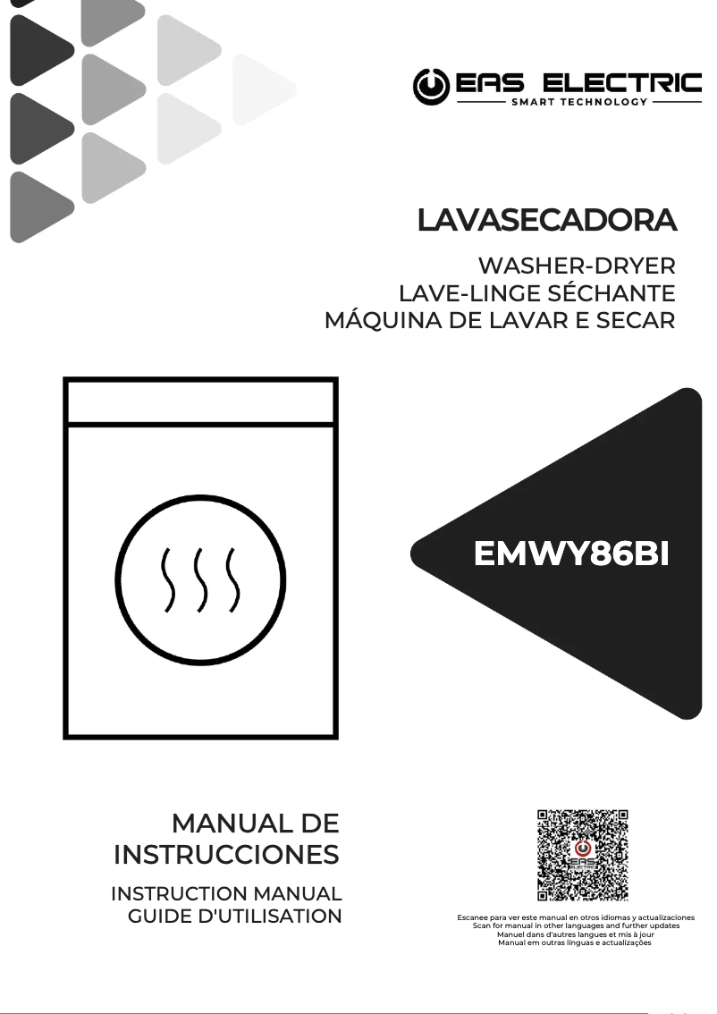 Imagen de la primera página del manual del dispositivo EMWY86BI