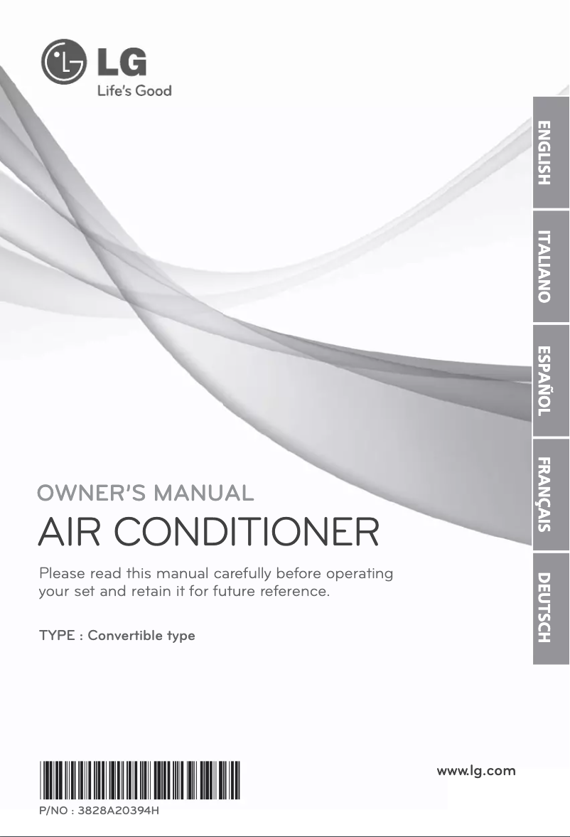 Página 1 del manual Manual de usuario LG AMNH096VEA0