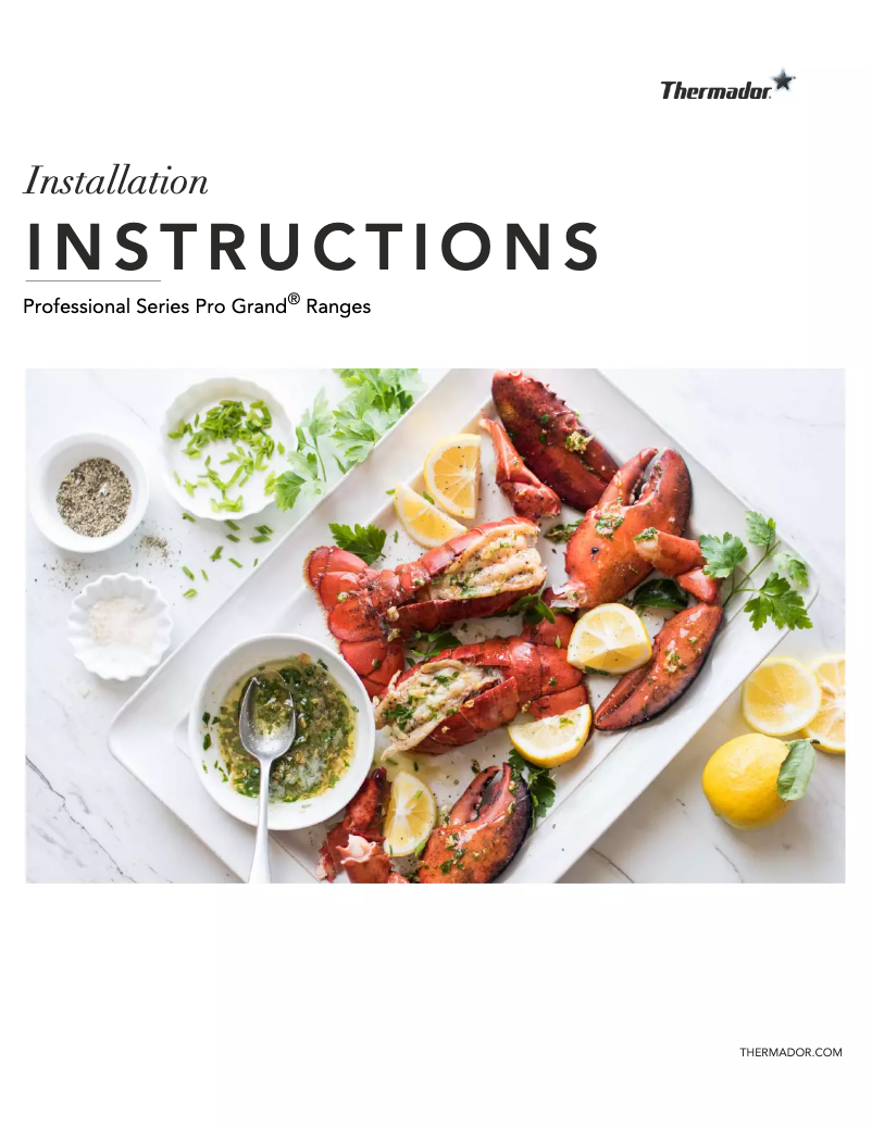 Imagen de la primera página del manual del dispositivo PRD48WLSGU