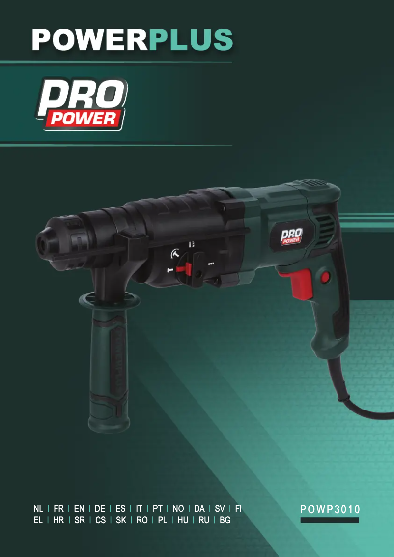 Imagen de la primera página del manual del dispositivo POWP3010