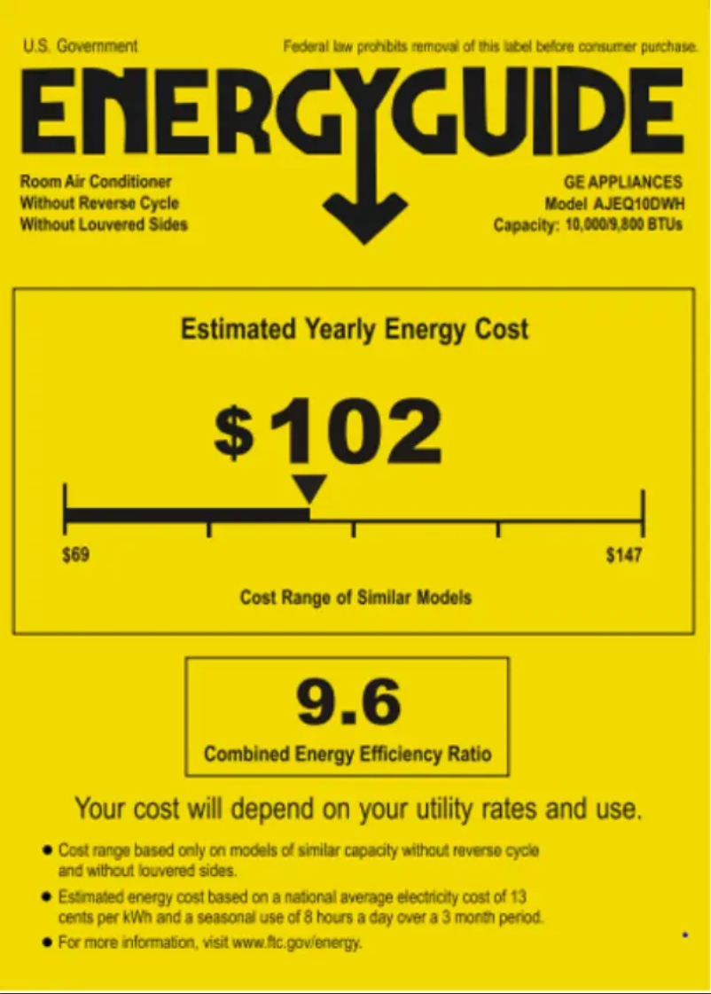 Imagen de la primera página del manual del dispositivo AJEQ10DWH