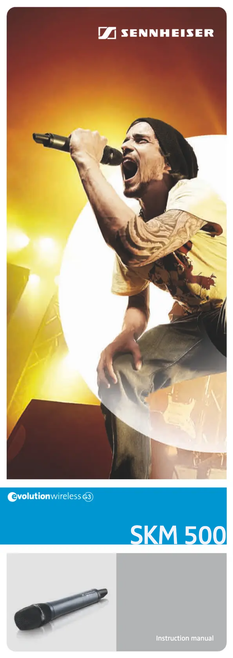 Imagen de la primera página del manual del dispositivo SKM 500-965 G3