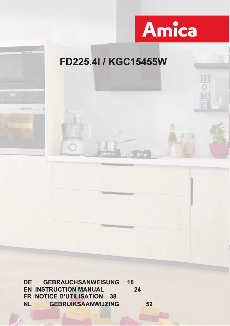 Imagen de la primera página del manual del dispositivo KGC 15455 W