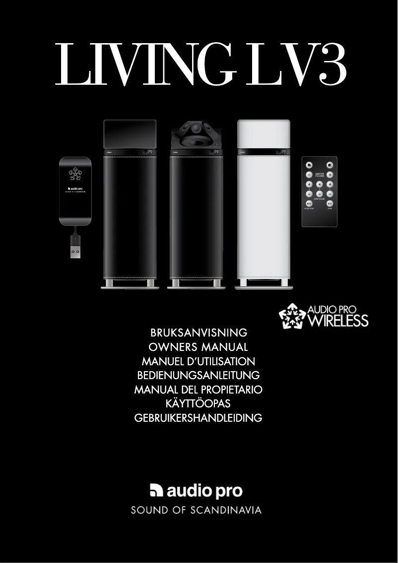 Imagen de la primera página del manual del dispositivo Living LV3