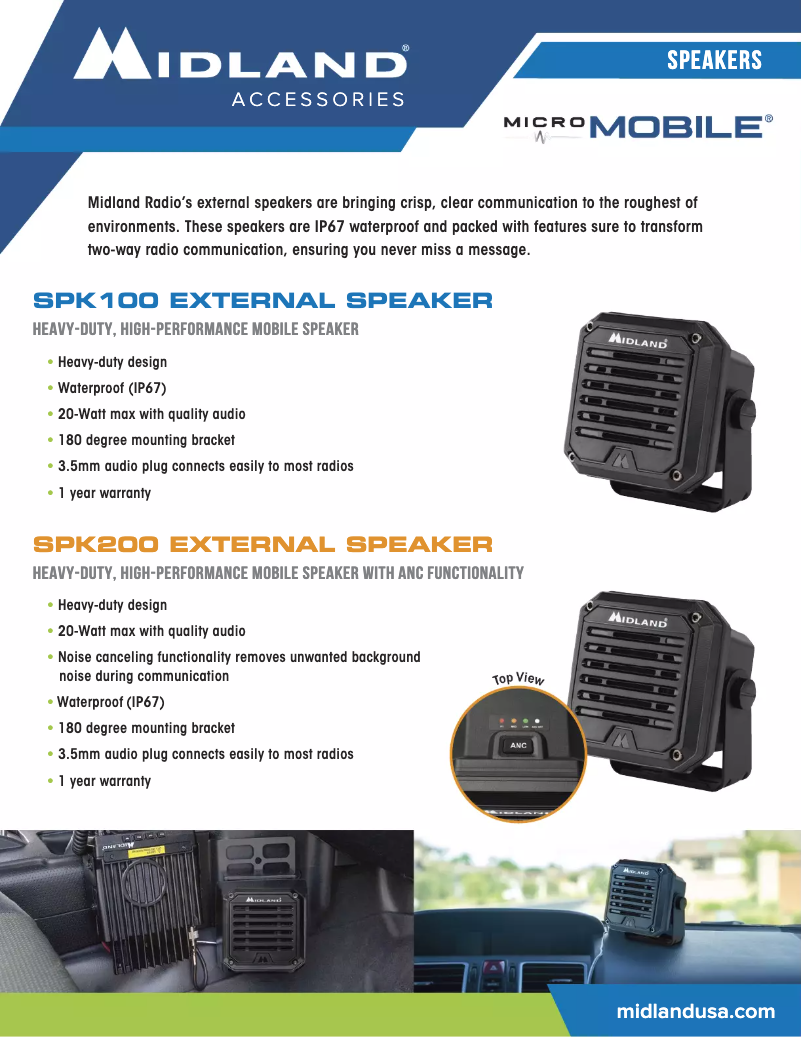 Imagen de la primera página del manual del dispositivo Slimline SPK200