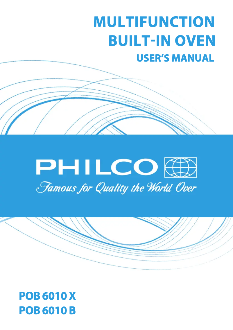 Página 1 del manual Manual de usuario Philco POB 6010 B