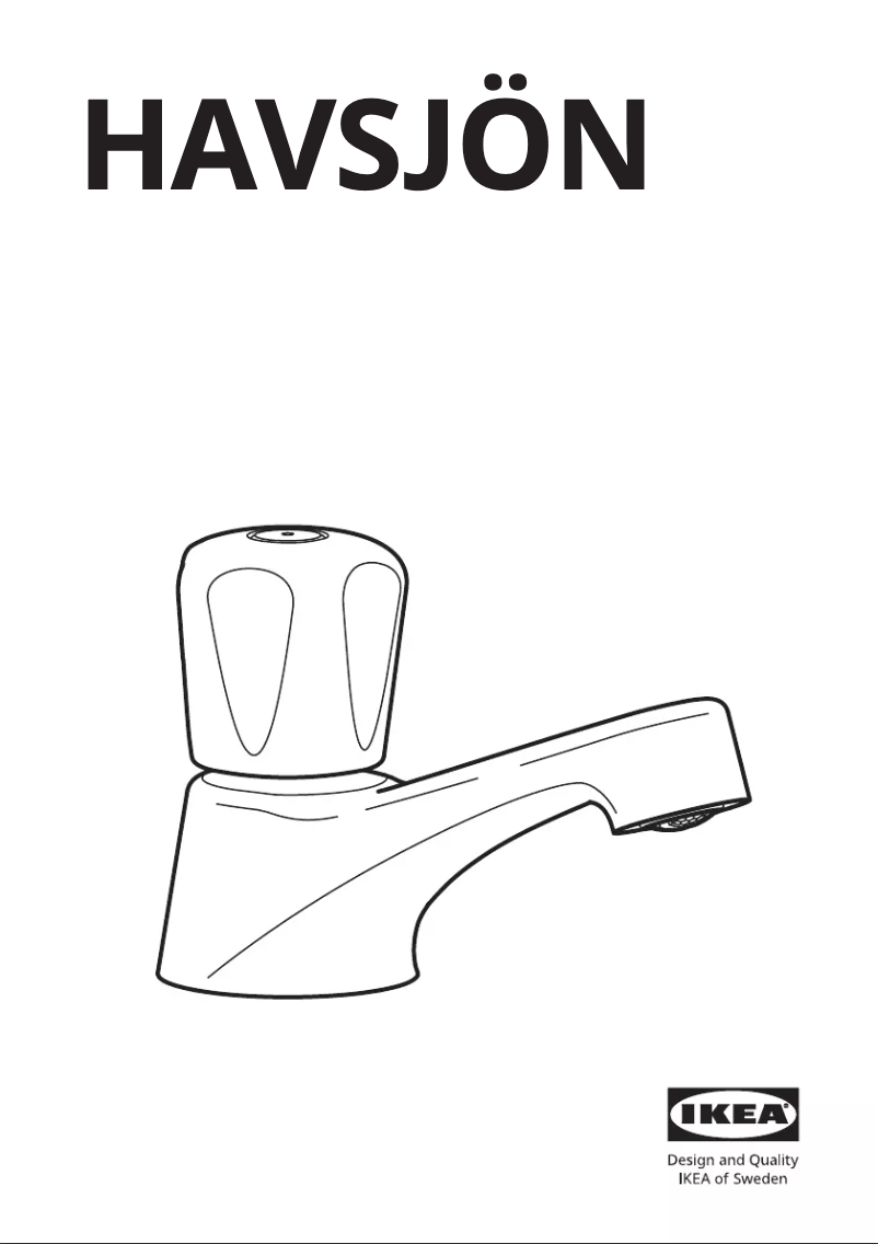 Página 1 del manual Manual de usuario Ikea HAVSJÖN