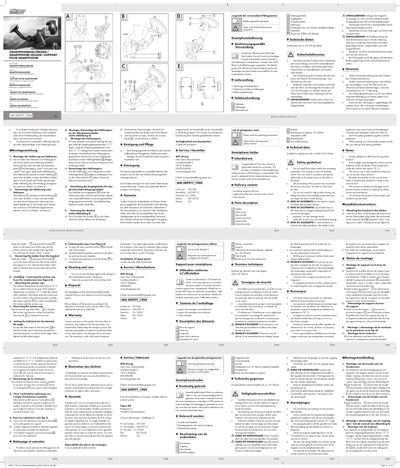 Imagen de la primera página del manual del dispositivo IAN 311639