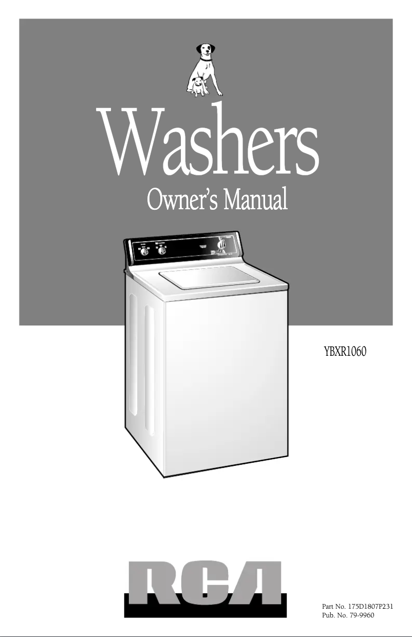 Imagen de la primera página del manual del dispositivo YBXR1060VWW