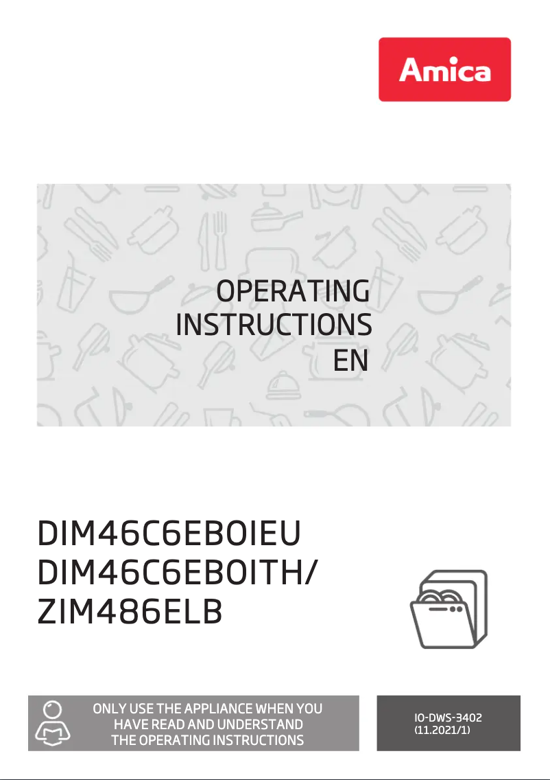 Imagen de la primera página del manual del dispositivo ZIM486ELB