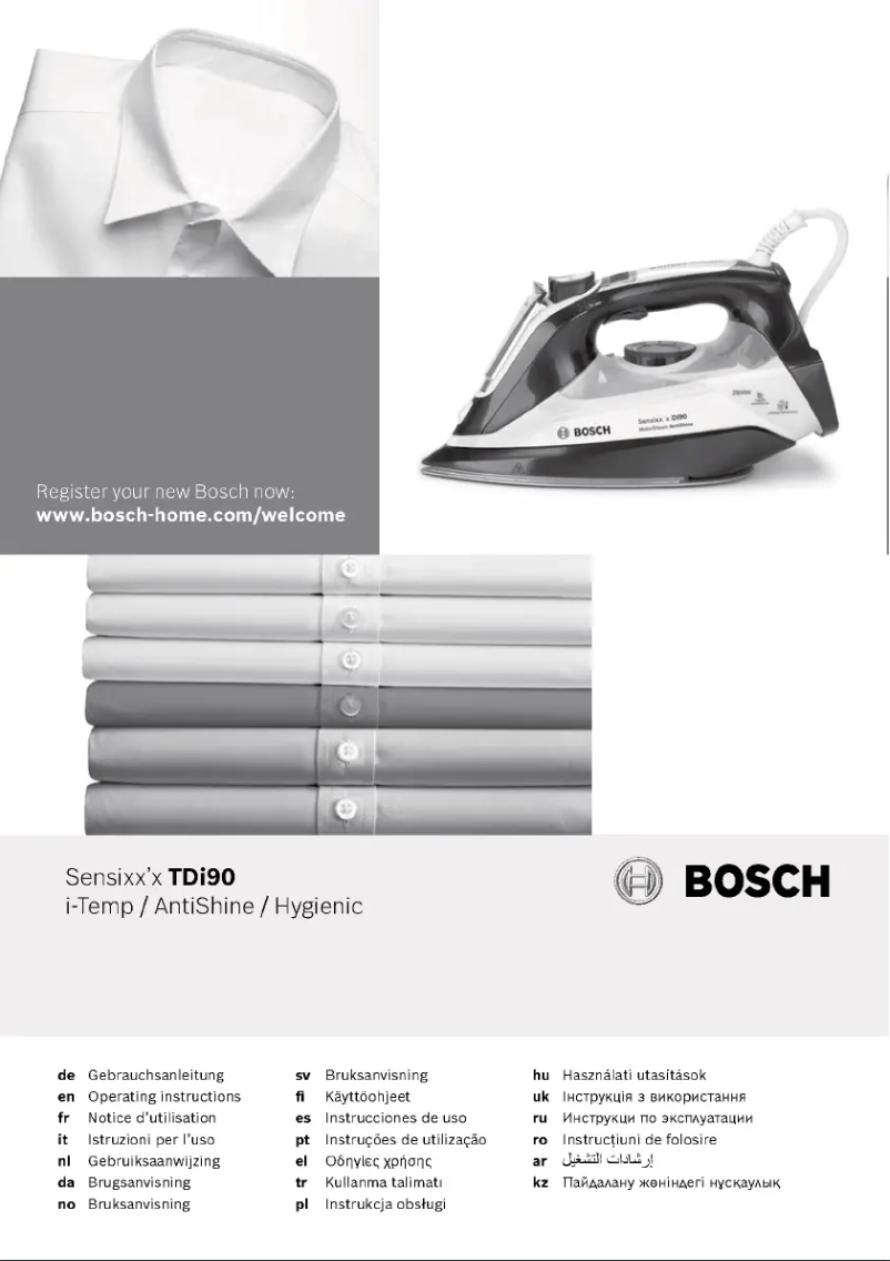 Página nº 1 - Manual de usuario Bosch TDI903231H