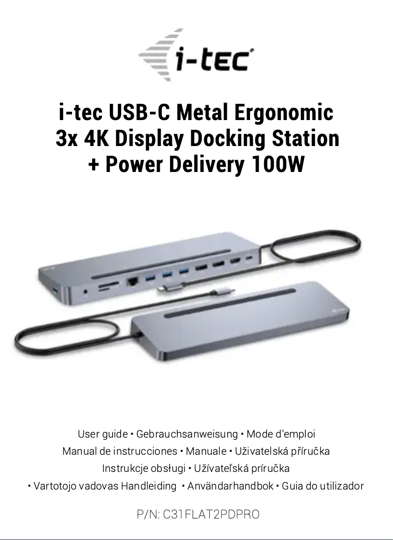 Imagen de la primera página del manual del dispositivo C31FLAT2PDPRO100W