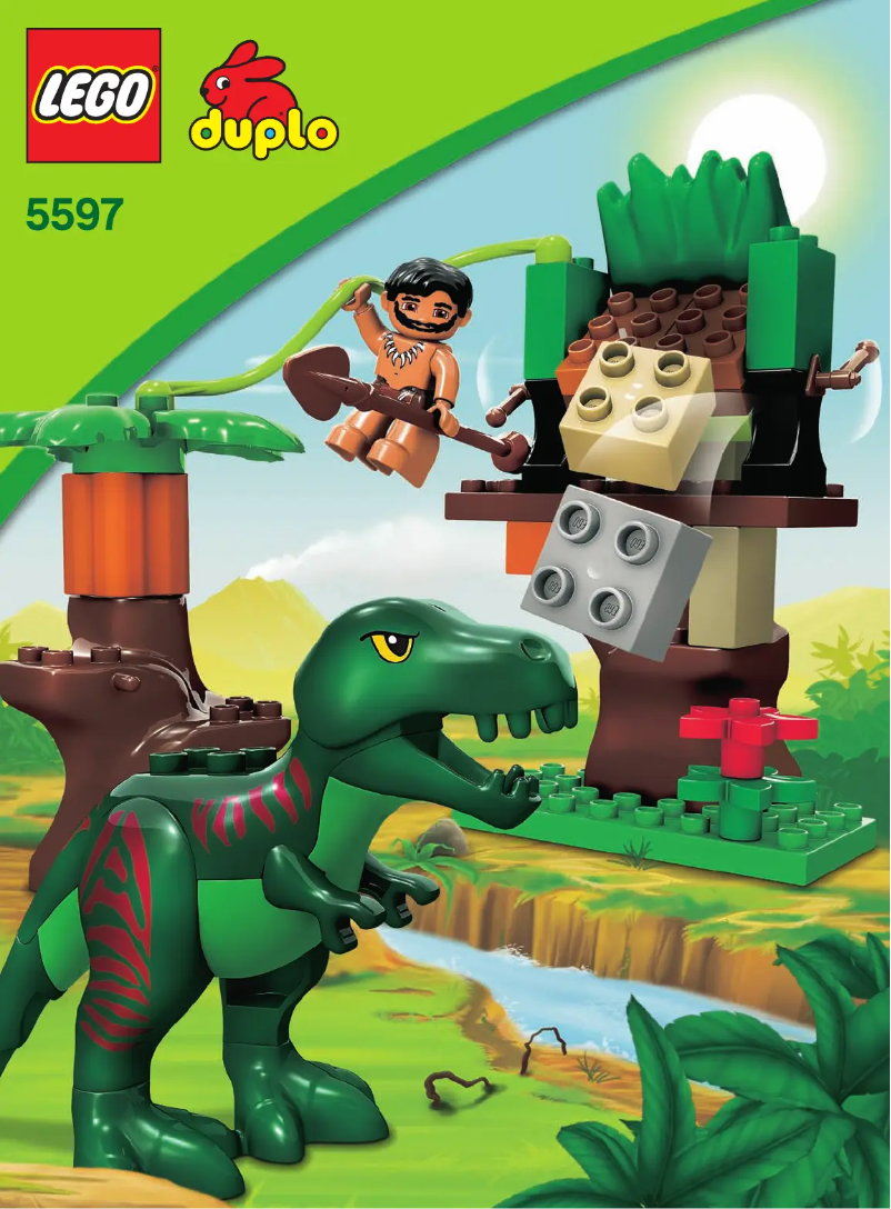 Imagen de la primera página del manual del dispositivo Dino Trap