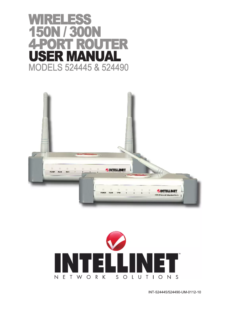 Imagen de la primera página del manual del dispositivo Wireless 300N