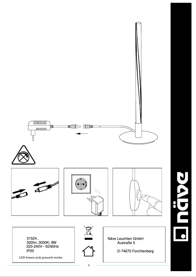 Imagen de la primera página del manual del dispositivo Twist