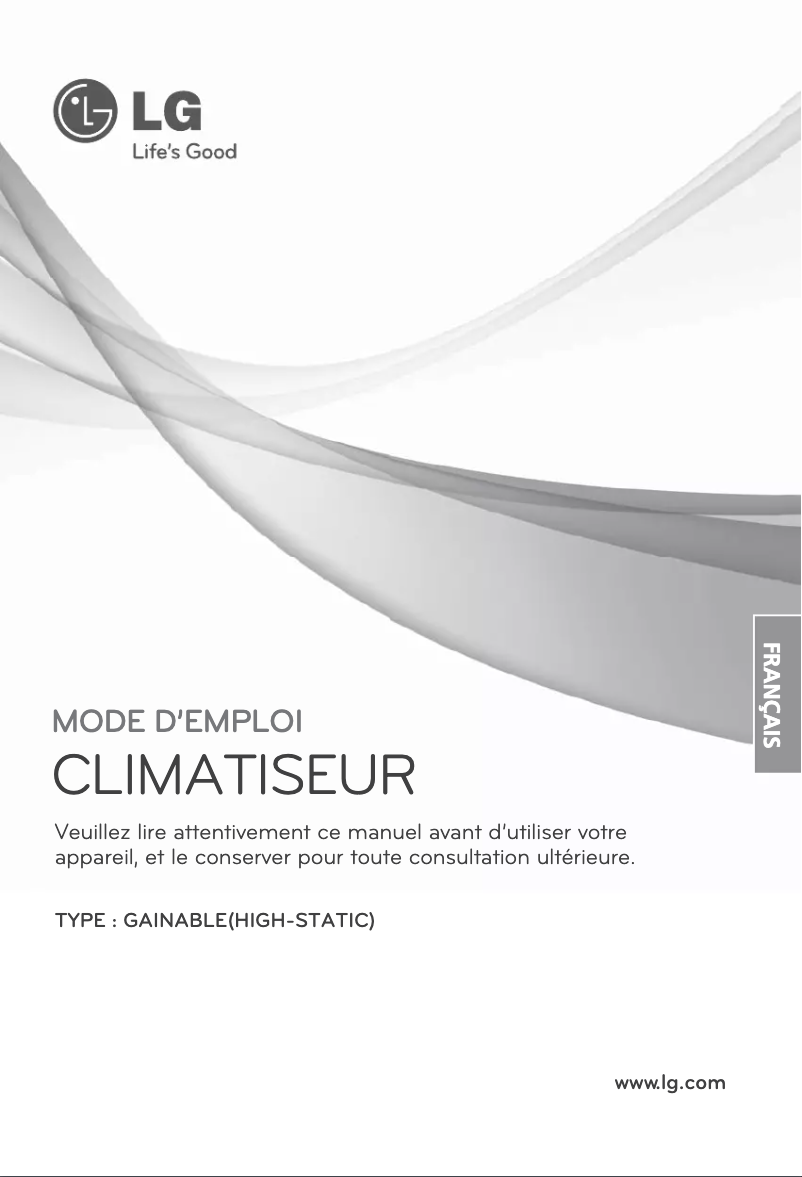 Página 1 del manual Manual de usuario LG ARNU12GBHA2