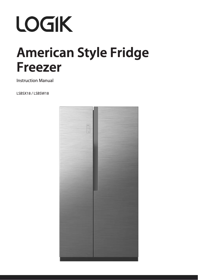 Imagen de la primera página del manual del dispositivo LSBSX18
