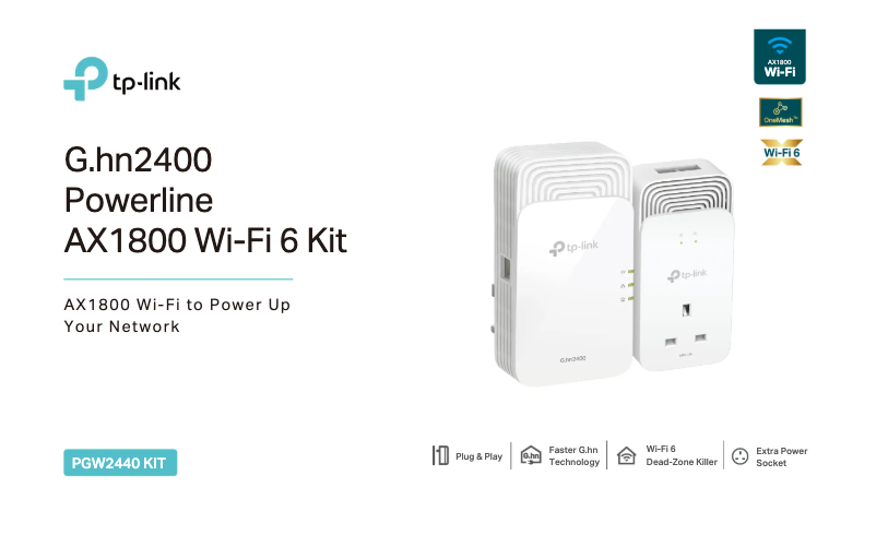 Imagen de la primera página del manual del dispositivo TL-PA711