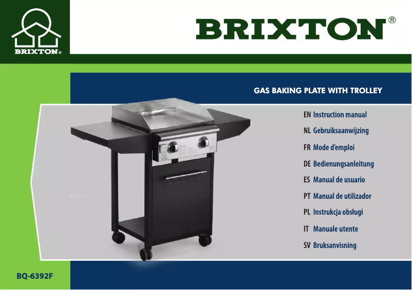 Página 1 del manual Manual de usuario Brixton BQ-6392F