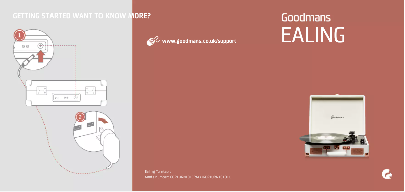 Imagen de la primera página del manual del dispositivo GDPTURNT01CRMXI