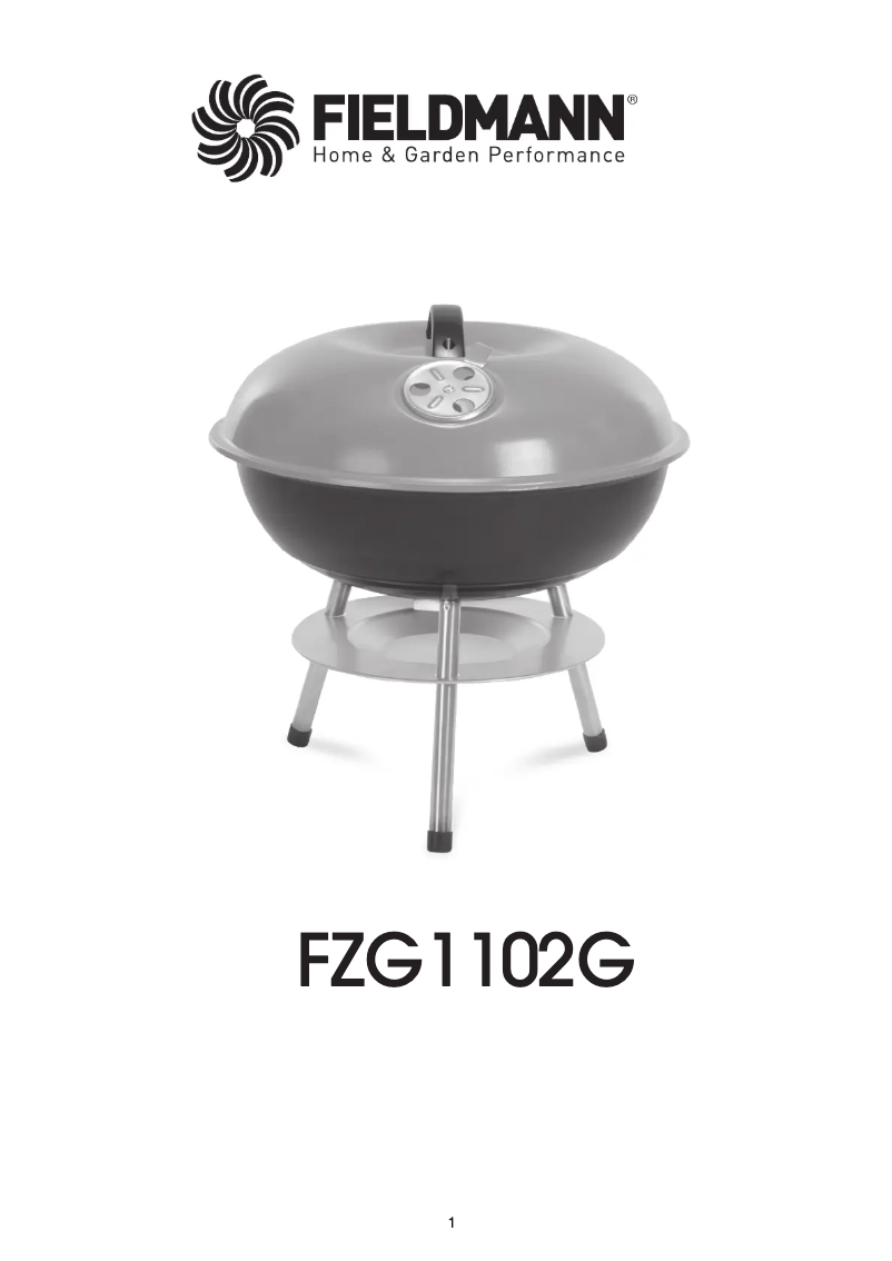 Página 1 del manual Manual de usuario Fieldmann FZG 1102G