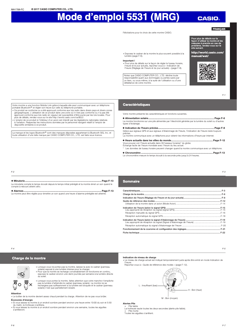 Imagen de la primera página del manual del dispositivo 5531 (MRG)