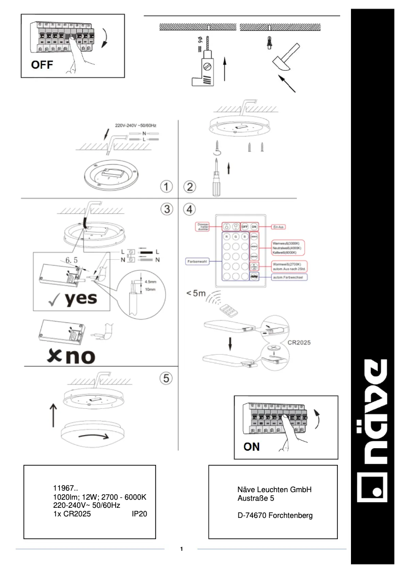 Imagen de la primera página del manual del dispositivo Paris