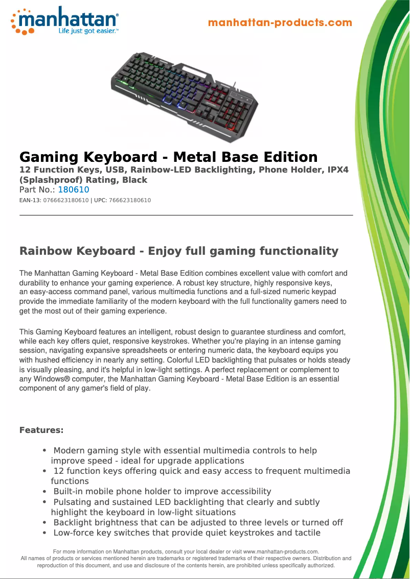 Imagen de la primera página del manual del dispositivo 180610