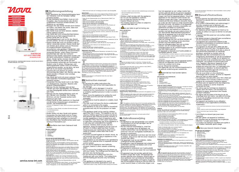 Imagen de la primera página del manual del dispositivo 292935