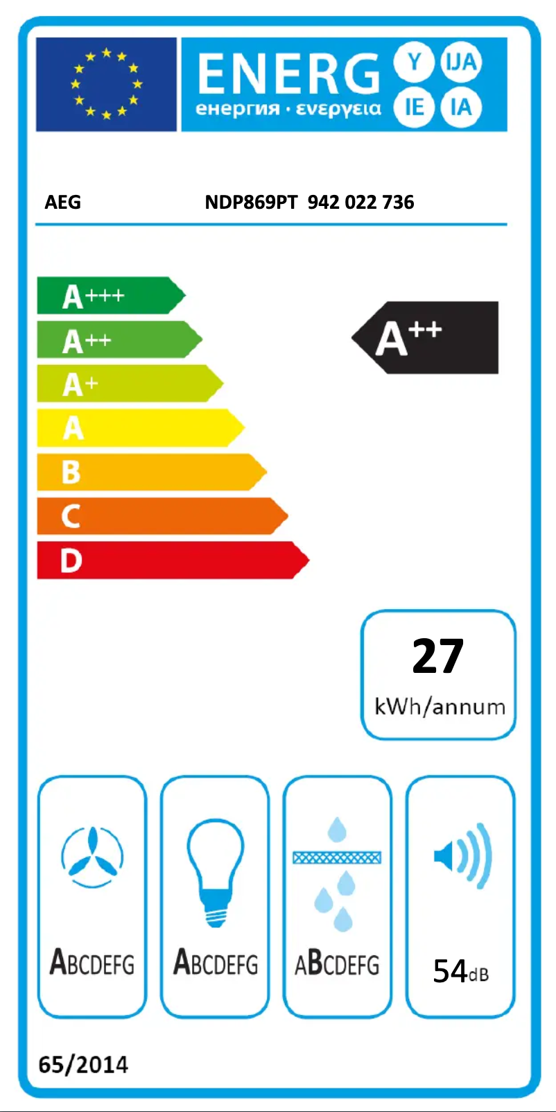 Imagen de la primera página del manual del dispositivo NDP869PT