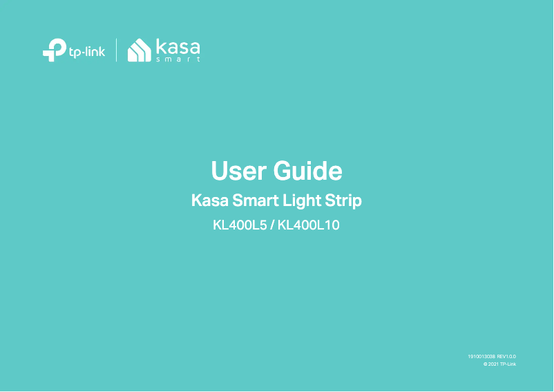 Página nº 1 - Manual de usuario TP-Link Kasa Smart KL400L10